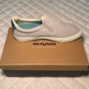 NIB Seavees Hawthorne Abalone Suede Slip-On Sneaker 8.5